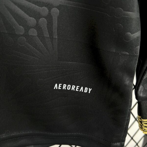 Men's Mexico 2025/26 Gold- Black Long Sleeves Jersey - Image 6