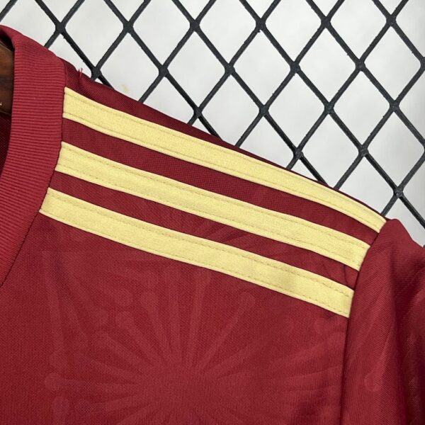 Men's Mexico 2025/26 Gold- Red Jersey - Image 5