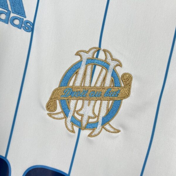 Retro Olympique Marseille 2009/10 Home Jersey - Image 9