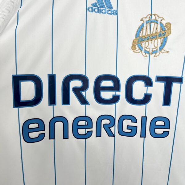 Retro Olympique Marseille 2009/10 Home Jersey - Image 6
