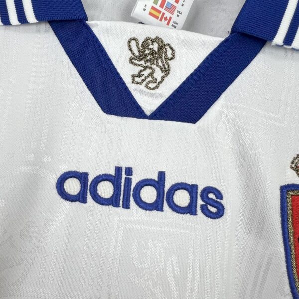 Retro Real Zaragoza 1997/98 Home Jersey - Image 9