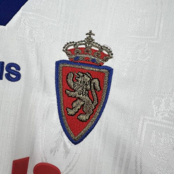 Retro Real Zaragoza 1997/98 Home Jersey - Image 8