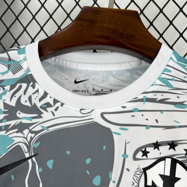 Men's Brazil 2025/26 White Parrot Edition Jersey - Image 5