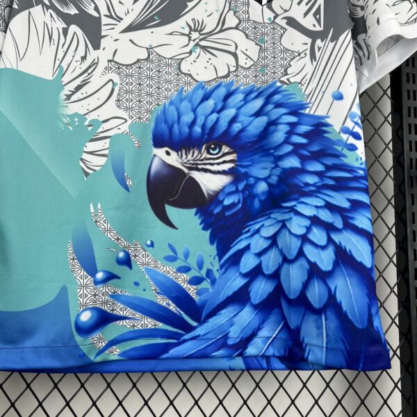 Men's Brazil 2025/26 White Parrot Edition Jersey - Image 3
