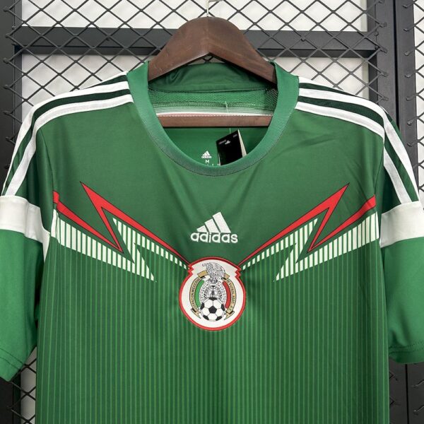 Retro Mexico 2014 Home Jersey - Image 4