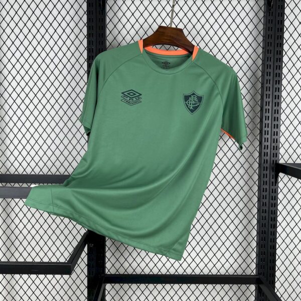 Men's Fluminense 2025/26 Green pre-race training Jersey