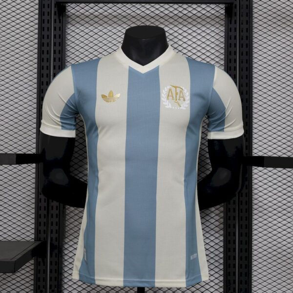 Men's Argentina 2024/25 Adidas 50th Anniversary Player Version
