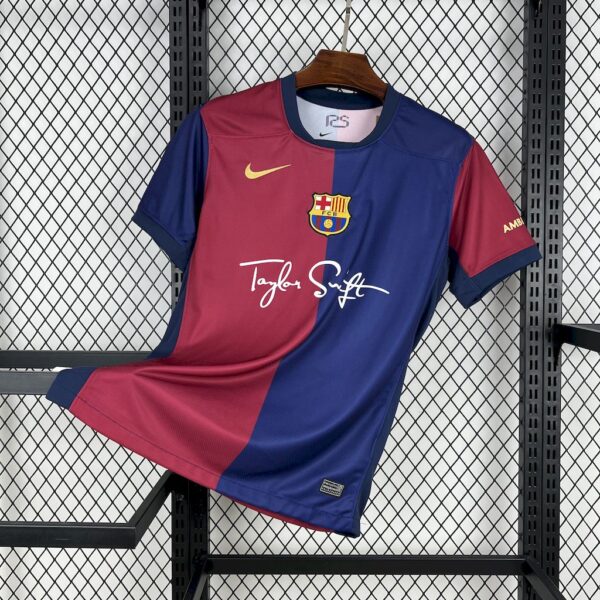 Men's Barcelona 2024/25 Home Derby Jersey