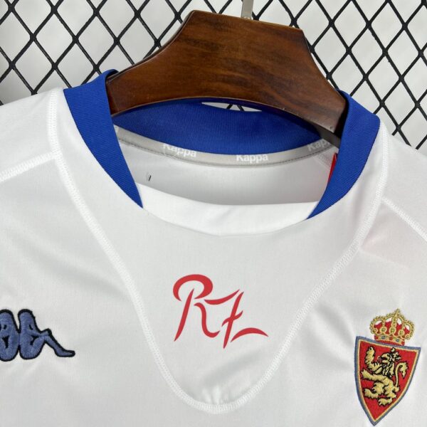 Retro Real Zaragoza 2001/02 Home Jersey - Image 6