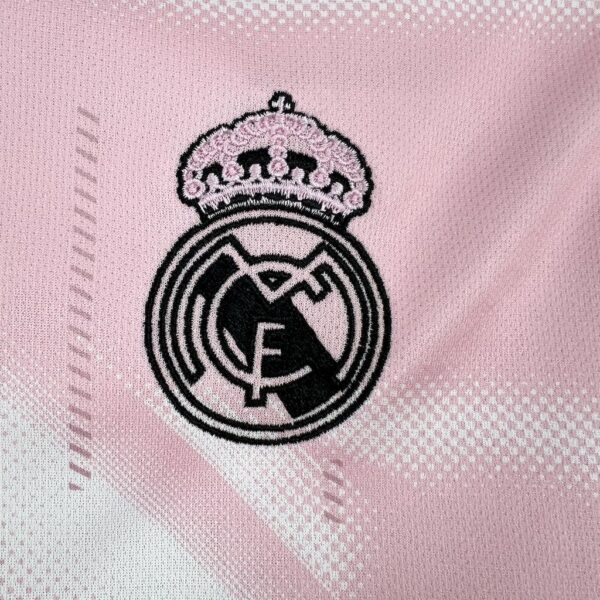 Men's Real Madrid 2024/25 Special Edition Pink White Jersey - Image 5
