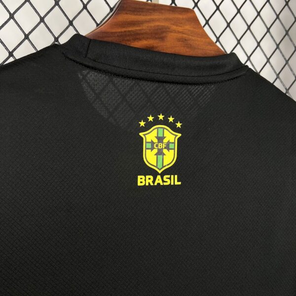 Men's Brazil 2024/25 Special Edition Green Jersey - Image 3