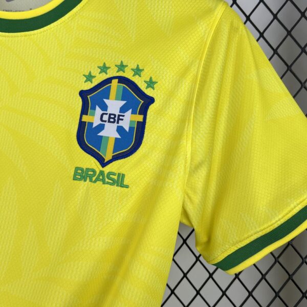 Men's Brazil 2025/26 Pigeon yellow Jersey - Image 4