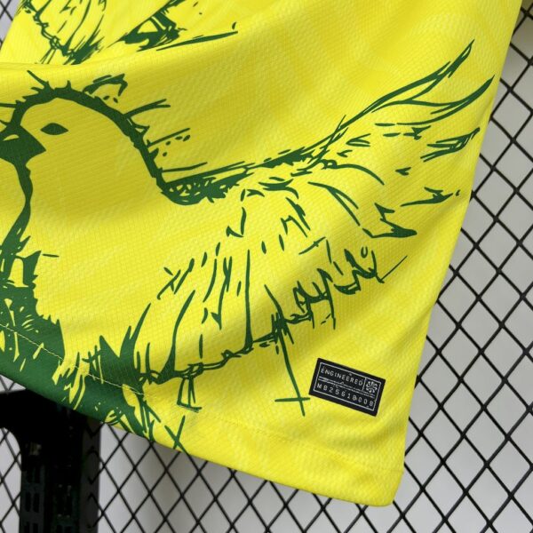 Men's Brazil 2025/26 Pigeon yellow Jersey - Image 3