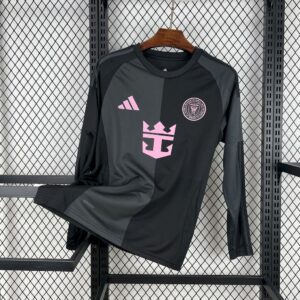 Men's Inter Miami 2025/26 Away Long Sleeves Jersey