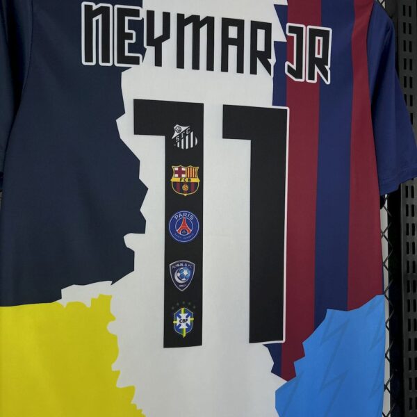 Men's Neymar da Silva Santos Júnior 2025/26 all club mix Jersey - Image 3