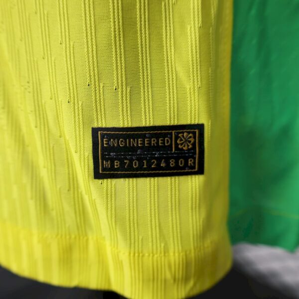 Men's Brazil 2025/26 Home Long Sleeves Jersey Player Version - Image 4