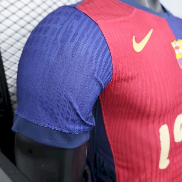 Men's Barcelona 2024/25 Home Jersey Player Version - Image 4