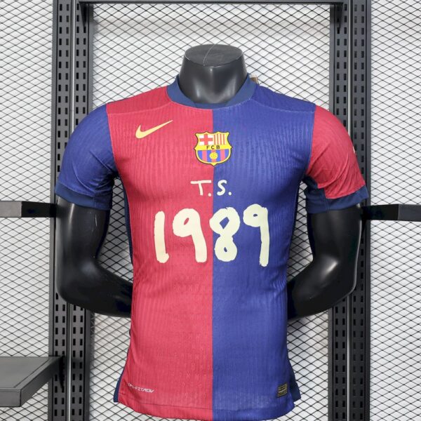 Men's Barcelona 2024/25 Home Jersey Player Version