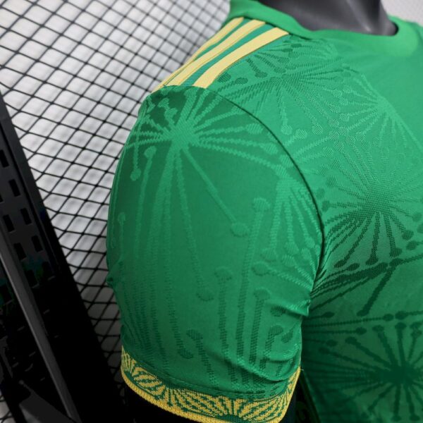 Men's Mexico 2025/26 Gold-Green Special Edition Jersey Player Version - Image 6