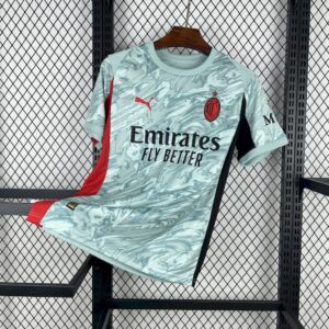 Men's AC Milan 2025/26 Goalkeeper Green Jersey