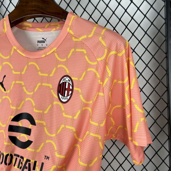 Men's AC Milan 2025/26 Pre-match training Jersey - Image 4
