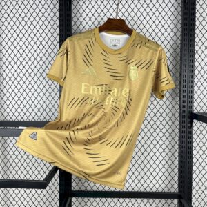 Men's Real Madrid 2025/26 Training Gold Jersey