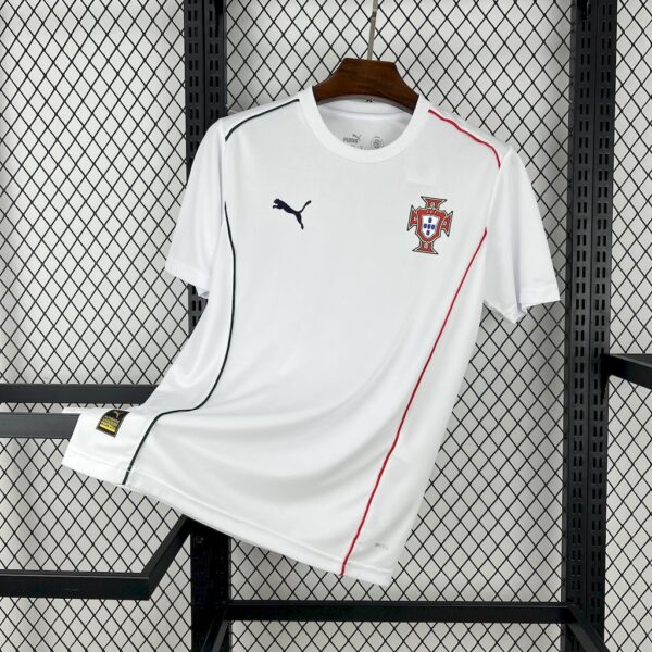Men's Portugal 2025/26 Casuals Tee White Jersey