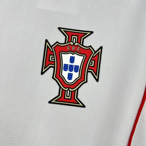 Men's Portugal 2025/26 Casuals Tee White Jersey - Image 6