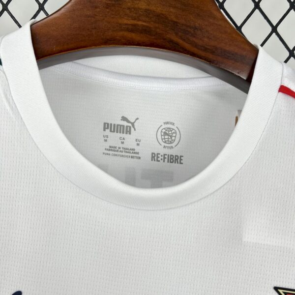Men's Portugal 2025/26 Casuals Tee White Jersey - Image 5
