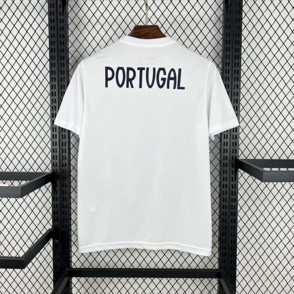 Men's Portugal 2025/26 Casuals Tee White Jersey - Image 2