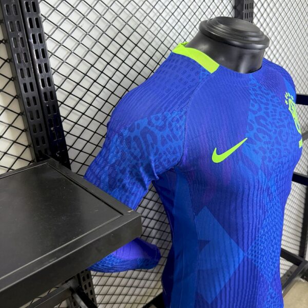 Men's Brazil 2025/26 Away Long Sleeves Jersey Player Version - Image 7