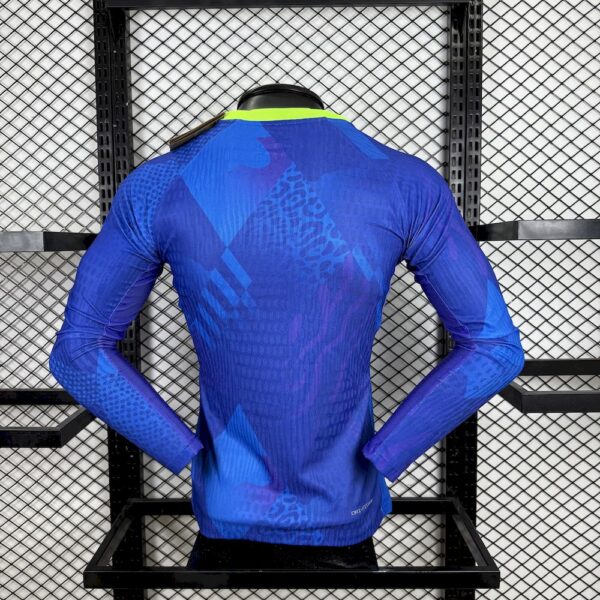 Men's Brazil 2025/26 Away Long Sleeves Jersey Player Version - Image 2