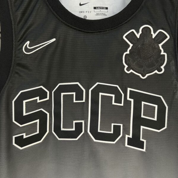Men's Corinthians 2025/26 Basketball Tank Top Jersey - Image 4