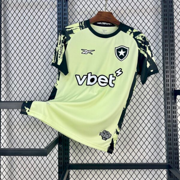 Men's Botafogo 2025/26 Pre-match training Light green Jersey