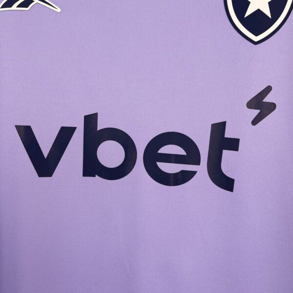 Men's Botafogo 2025/26 Pre-match training Purple Jersey - Image 4