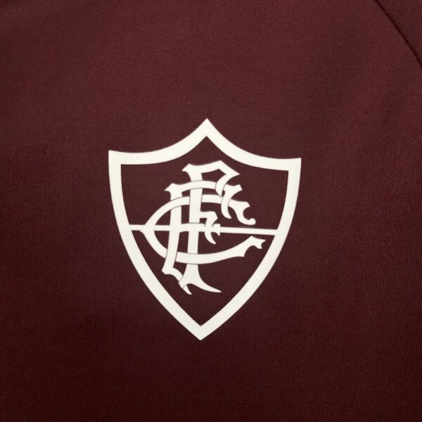 Men's Fluminense 2025/26 Maroon pre-race training Jersey - Image 5