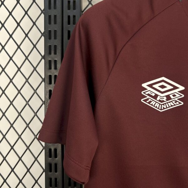Men's Fluminense 2025/26 Maroon pre-race training Jersey - Image 3