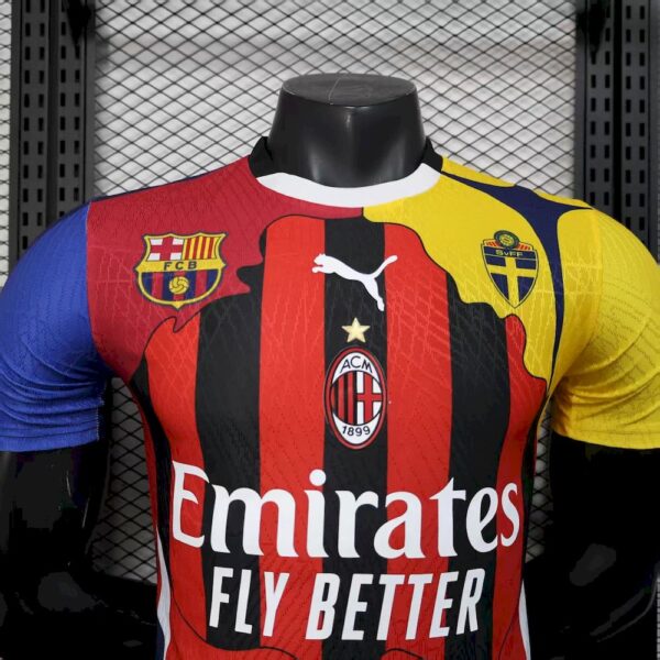 Men's AC Milan 2025/26  Ibrahimovic Special Edition Jersey Player Version - Image 8
