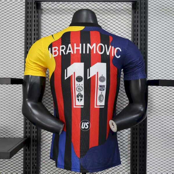 Men's AC Milan 2025/26  Ibrahimovic Special Edition Jersey Player Version - Image 2
