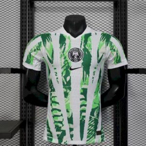 Men's Nigeria 25/26 White and Green Special Edition Jersey Player Version