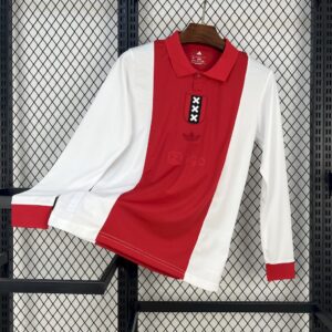 Men's Ajax 2025/26 Amsterdam Anniversary Long Sleeves Jersey