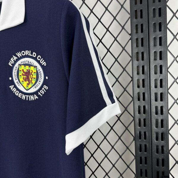 Retro Scotland 1978 Home Jersey - Image 3