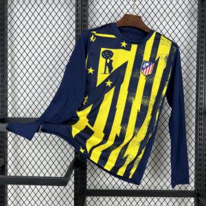 Men's Atletico Madrid 2025/26 Pre-match training Long Sleeves Jersey