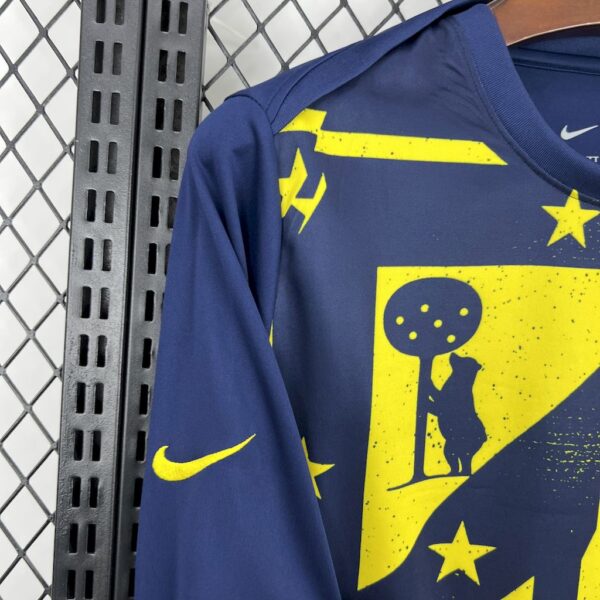 Men's Atletico Madrid 2025/26 Pre-match training Long Sleeves Jersey - Image 3