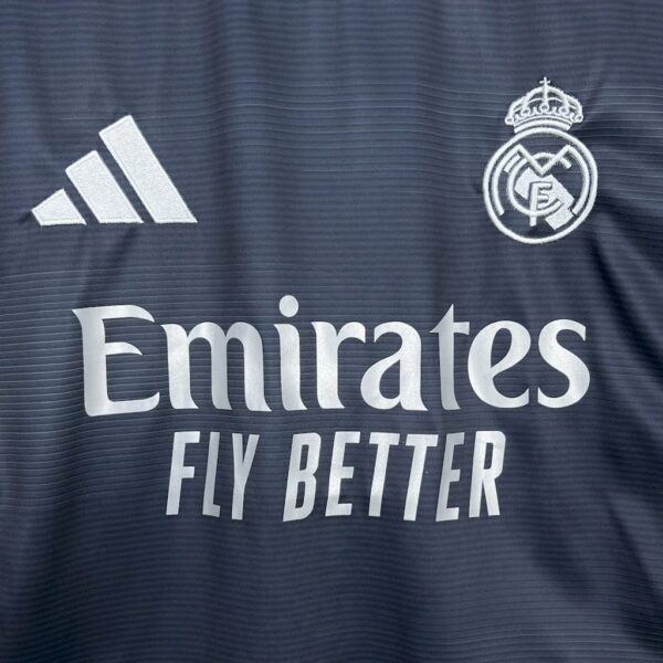 Men's Real Madrid 2025/26 Away Long Sleeves Jersey - Image 5