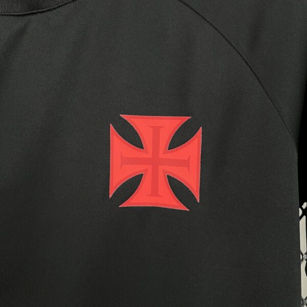 Men's Vasco da gama 2025/26  Supporter Black Gold Jersey - Image 4