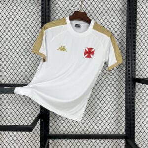 Men's Vasco da gama 2025/26  Supporter White Gold Jersey