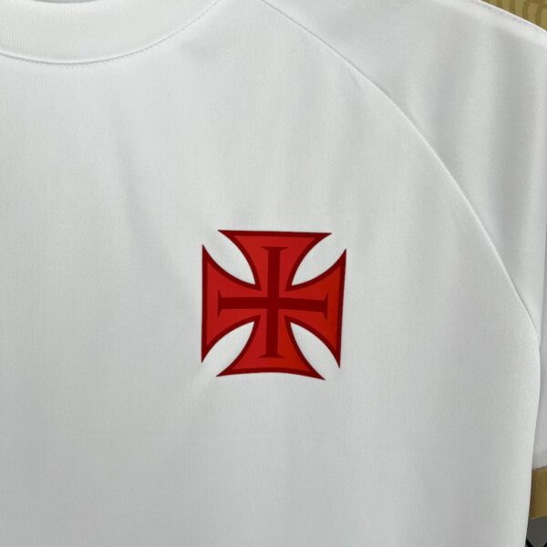 Men's Vasco da gama 2025/26  Supporter White Gold Jersey - Image 4