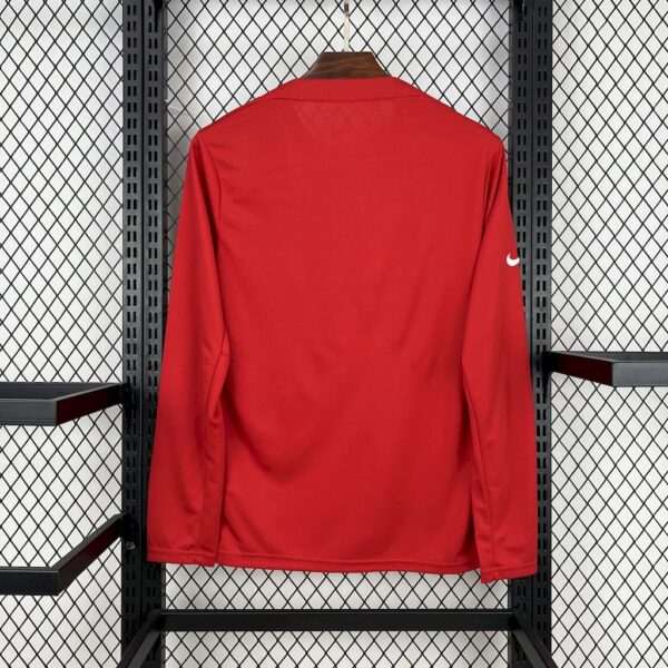 Men's Atletico Madrid 2025/26 Pre-Match training Long Sleeves Jersey - Image 2