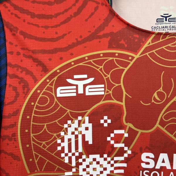 Men's Cagliari Calcio 2024/25 Year of the Snake Limited Edition Jersey - Image 10